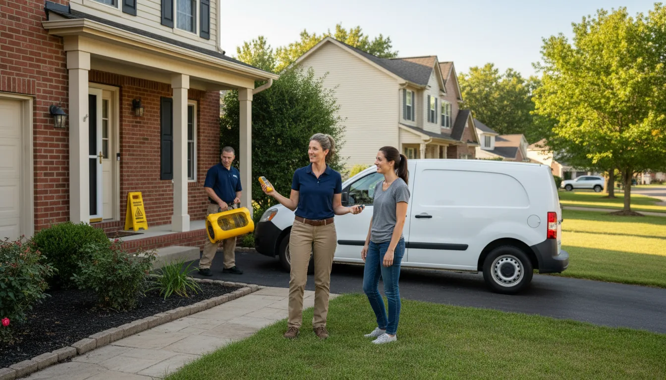 Water restoration image for Emergency Water Removal Services in Williamsville, IL